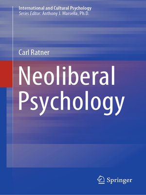 cover image of Neoliberal Psychology